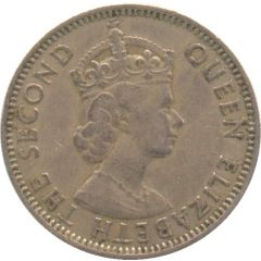 50 Mils - Elizabeth II 1st portrait