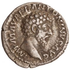 Denarius - Marcus Aurelius CONCORD AVG TR P XVI COS III, Concordia and Spes