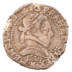 1/2 Franc - Henri III