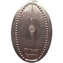 Elongated Coin - CN Tower Toronto, Ontario