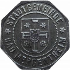 50 Pfennig - Bad Mergentheim