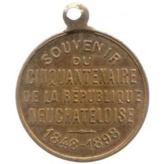50th anniversary of the Republic of Neuchâtel brass