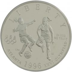 1/2 Dollar Atlanta Olympics - Women`s Soccer