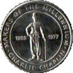 Token - Sainsbury`s Makers of the Millennium Charlie Chaplin