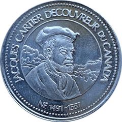 Token - Jacques Cartier Discoverer Of Canada