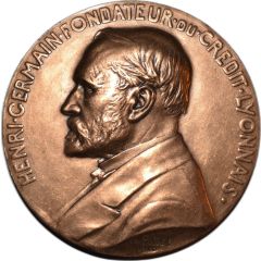 médaille de récompense crédit lyonnais