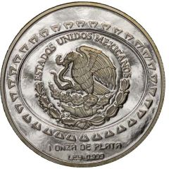 5 Pesos Vasija - 1 oz Silver Bullion