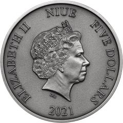 5 Dollars - Elizabeth II Jurassic World
