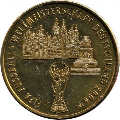 Médaille - Villes de la coupe du monde de la FIFA 2006 Leipzig