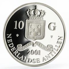 10 Gulden - Beatrix Philipp VI Ecu d`oro