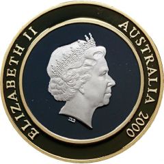 10 Dollars - Elizabeth II 4th Portrait - Millennium - The Present