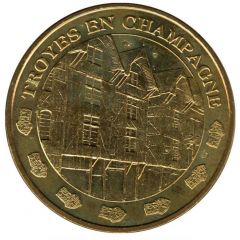 Jeton touristique - Monnaie de Paris - Troyes en Champagne