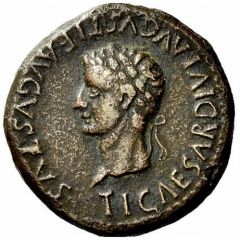 As - Tiberius M CATO L VETTIACVS C C A II VIR