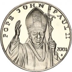 10 Dollars Pope John Paul II
