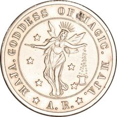Magic Coin - Maja, Goddess of Magic Chicago, Illinois