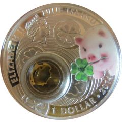 1 Dollar - Elizabeth II Piggy Bank