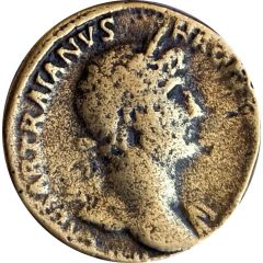 Réplique sesterce - Hadrien