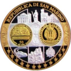 Europe San-Marino, 50 Lire