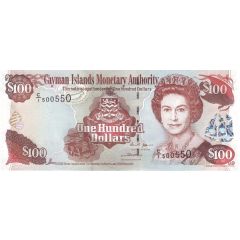 100 Dollars - Elizabeth II C Series, Two Signatures
