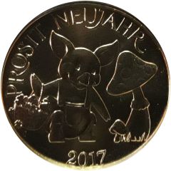 New Year Lucky Token Prosit Neujahr
