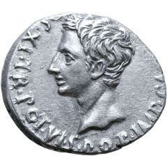Denarius - Augustus CIVIB ET SIGN MILIT A PART RECVPER