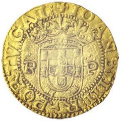 Cruzado Calvario `R-P` - João III 1st type, Porto mint