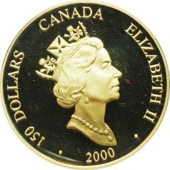150 Dollars - Elizabeth II Year of the Dragon