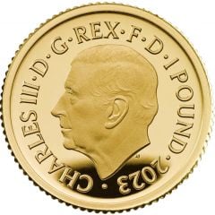 1 Pound - Charles III 1/20 oz Fine Gold