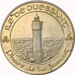 Jeton touristique - Prune - Phare de la Jument - Île de Ouessant