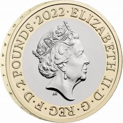 2 Pounds - Elizabeth II 5th portrait, The FA Cup