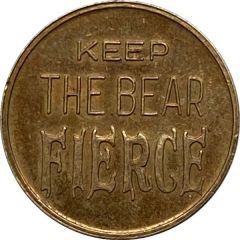 Token - Keep The Bear Fierce