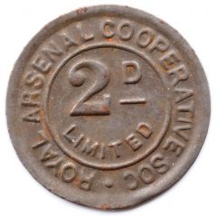 2 Pence - Royal Arsenal Cooperative Soc Limited