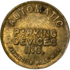 Parking Token - Automatic Parking Devices Inc. Farmington Hills, Michigan