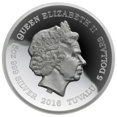5 Dollars - Elizabeth II Dragon King with his nine sons