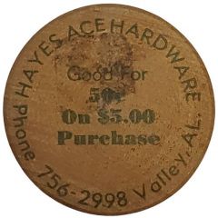 50 Cents - Hayes Ace Hardware Valley, Alabama