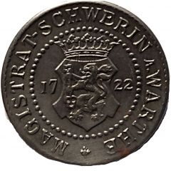 5 Pfennig - Schwerin an der Warthe