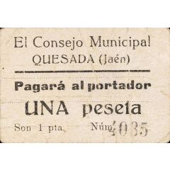 1 Peseta Quesada