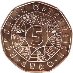 5 Euros New Year