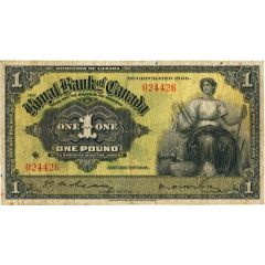 1 Pound Royal Bank of Canada