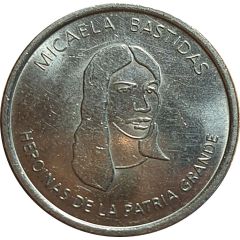 Medal - Heroínas de la Patria Grande Micaela Bastidas
