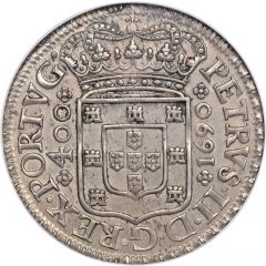Cruzado Novo - Pedro II Porto mint