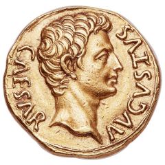 Aureus - Augustus SIGNIS RECEPTIS, Mars