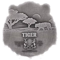 5000 Francs CFA Tiger