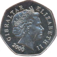 50 Pence - Elizabeth II Christmas
