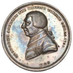 Medal - George III Death, J. Westwood, silver