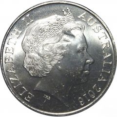 20 Cents - Elizabeth II 4th Portrait - Dogs at War