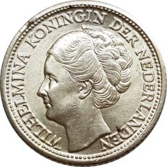 1/4 Gulden - Wilhelmina