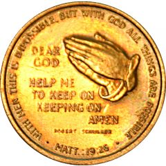 Token - Robert Schuller Matt.:19:26
