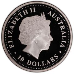 10 Dollars - Elizabeth II 4th Portrait - Evolution of Knowledge