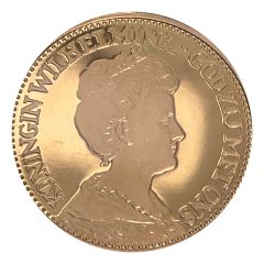 Medal - Replica 2018 eerste Gouden Tientje 1911